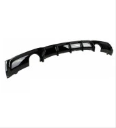 3 SERISI F30 2012-2018 IÇIN UYUMLU   M SPORT DIFÜZÖR (PARLAK SİYAH)- SAG SOL TEK ÇIKIS - 1