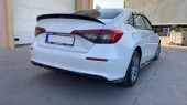 CIVIC FE1 2022 IÇIN UYUMLU  AERO SPOILER - PIANO BLACK (PARLAK SIYAH) thumbnail 4