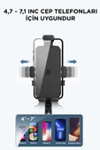 Torima Siyah JX-041 Car Holder Araç Içi ve Bisiklet Telefon Tutucu - 7