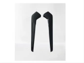 CIVIC FE1 2022 IÇIN UYUMLU  VITES KENAR KAPLAMA 2 PARÇA - PIANO BLACK thumbnail 1