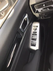 CIVIC FE1 2022 IÇIN UYUMLU  CAM DUGME KAPLAMA - SILVER thumbnail 2