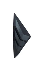 CIVIC FE1 2022 IÇIN UYUMLU  KELEBEK CAM KAPLAMA - PIANO BLACK thumbnail 3