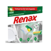 Renax Hepsi Bir Arada Bulaşık Makinesi Deterjanı 33 Tablet - 1