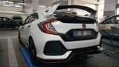 CIVIC FK7 IÇIN UYUMLU TYPE-R YÜKSEK SPOILER BOYASIZ thumbnail 2