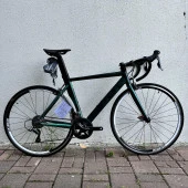 Carraro Race 022 Aero 28"Jant 54' Kadro 16 Vites Yol Yarış Bisikleti Mat Yeşil Mor Bukalemun - 2