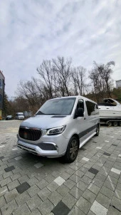 W907 SPRINTER İÇİN UYUMLU MAYBACH ÖN TAMPON & PANJUR - 1
