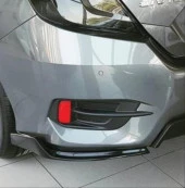 CIVIC FC5 2016-2021 IÇIN UYUMLU ARKA ÇIKINTILI KALIN FLAP thumbnail 3