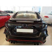 CIVIC FC5 2016-2021 IÇIN UYUMLU ARKA CAMÜSTÜ KAPLAMA 2 PARÇA thumbnail 3