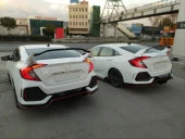 CIVIC FC5 2016-2020 IÇIN UYUMLU TYPE R SPOILER BOYASIZ thumbnail 4