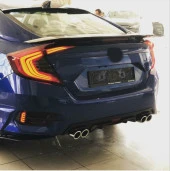 CIVIC FC5 2016-2021 IÇIN UYUMLU ARKA SIS LEDI KEDİ GÖZÜ thumbnail 2