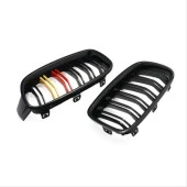 4 SERISI F32 -F36 IÇIN UYUMLU   2013-2019 M4 GÖRÜNÜM BOBREK (CIFT CIZGI PANJUR) ALMAN RENK - 1