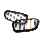 4 SERISI F32 -F36 IÇIN UYUMLU   2013-2019 M4 GÖRÜNÜM BOBREK (CIFT CIZGI PANJUR) ALMAN RENK - 2