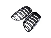 3 SERISI E90 2008-2011 M3 BOBREK (CIFT CIZGI PANJUR) PIANO BLACK thumbnail 3