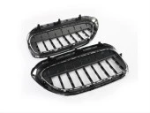 5 SERISI G30 MAKYAJSIZ IÇIN UYUMLU 2017 + IÇIN UYUMLU  DIAMOND BOBREK - KROM ÇERÇEVE thumbnail 3