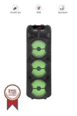 Torima D31 Led Işıklı Mikrofonlu Kumandalı Bluetooth Hoparlör - 2
