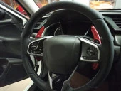CIVIC FC5 2016+ IÇIN UYUMLU PADDLE SHIFT (F1 VITES KULAKCIK) - KIRMIZI - 4