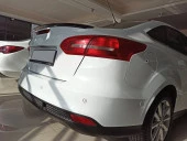 FOCUS 3 SEDAN IÇIN UYUMLU 14-18 HYBRID SPOILER -PIANO BLACK thumbnail 1