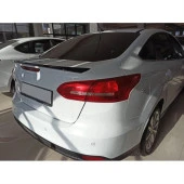 FOCUS 3 SEDAN IÇIN UYUMLU 14-18 HYBRID SPOILER -PIANO BLACK thumbnail 4