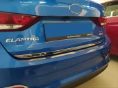 ELANTRA 2016-2019 IÇIN UYUMLU BAGAJ KAPAGI ÇITASI KROM - 3