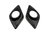 HILUX REVO 2016-2019 IÇIN UYUMLU ÖN SIS ÇERÇEVESI KAPLAMA SIYAH KALIN thumbnail 1