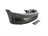 GOLF 7,5 2017-2020 IÇIN UYUMLU GTI ÖN TAMPON VE PANJUR SETI thumbnail 1