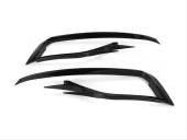 GOLF 7,5 2017-2020 IÇIN UYUMLU GTI ÖN SIS KAPLAMA - PIANO BLACK - 6