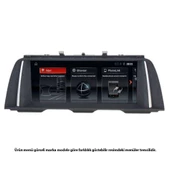 BMW F10 5 Serisi Anroid NBT 4 Ram 64 Hafıza Qualcomm İşlemci 8 Çekirdek 4G Kablosuz CarPlay 10.25 İnç 2013-2016 thumbnail 3