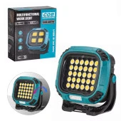 Powermaster MX-W893 4000K 7000K Kırmızı 30 Cob Ledli Çok Fonksiyonlu Çalışma Lambası - 1