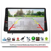 Ford Focus 5 Android Multimedya Sistemi 10 İnç (2019-2021) 2 GB Ram 32 GB Hafıza 4 Çekirdek İphone CarPlay Android Auto Navigold - 4