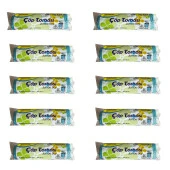 Canhome Jumbo Boy - Mavi -  210 Gr. - 80x110 Cm. - 80 Litre Çöp Torbası Poşeti - 10 Adetlik 10 Rulo - 1