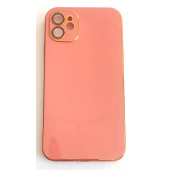 iPhone 11 Uyumlu Parlak Tasarımlı Yumuşak Altın Yaldızlı Kılıf thumbnail 3