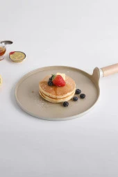 Neoflam Döküm Krep Tavası Fika 26cm Bej - 1