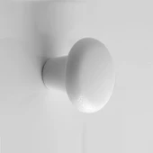 Mantar Düğme Sert Plastik Beyaz Dolap Mobilya Mutfak Dolabı Çekmece Dolap Kapak Kulpu Kulbu Kulp thumbnail 8