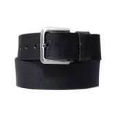 TRG POLO 11300 Deri Siyah Klasik Erkek Kemer thumbnail 2