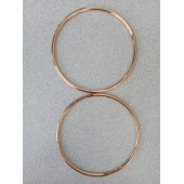 11 cm Gold Metal Çanta Sapı - 3