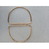 Gold Metal D Model 13 cm Çanta Sapı - 4