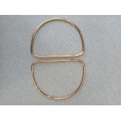 Gold Metal D Model 13 cm Çanta Sapı - 5