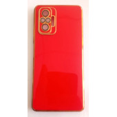 Xiaomi Redmi Note 10 Pro Parlak Yumuşak Altın Yaldızlı Kılıf - 2