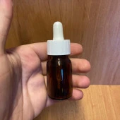 20 Ml Plastik Damlalıklı Amber Cam Şişe , 20Cc Kahverengi Cam Şişe Damlalıklı x 6 Adet - 2
