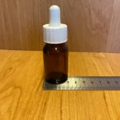 20 Ml Plastik Damlalıklı Amber Cam Şişe , 20Cc Kahverengi Cam Şişe Damlalıklı x 6 Adet - 4