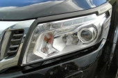 Nissan Navara 2015-2020 Far Stop Kaplama Siyah - 4
