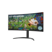 LG 34" 34WP75CP-B 1Ms 160Hz HDMI DP QHD FreeSync Curved Gaming Monitor - 1