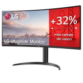 LG 34" 34WP75CP-B 1Ms 160Hz HDMI DP QHD FreeSync Curved Gaming Monitor - 2