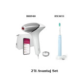 Philips Lumea Prestige Brı940/00 Ipl Lazer Epilasyon + Hx3651/12 2100 Şarjlı Diş Fırçası - 1