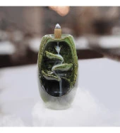 Bebek Pudrası (Baby Powder) Back Flow Geri Akışlı Konik Tütsü Mumu 10'lu Karbonsuz thumbnail 2