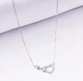 925 Ayar Kadın Gümüş (Silver)Kolye - 1