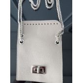 LİKYA SALPALI DERİ BEJ ÇANTA SETİ - 2