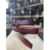 TRG POLO BORDO HAKİKİ DERİ ERKEK KEMERİ - 2