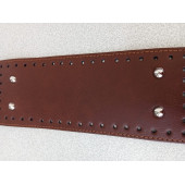 Likya 25-10 cm  Salpali Deri Taba Rengi Çanta Tabanı - 4