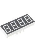 4-Haneli 7-Segment LED Ekran Modülü (14mm Kırmızı Ortak Anot 0.56 inch) - 2